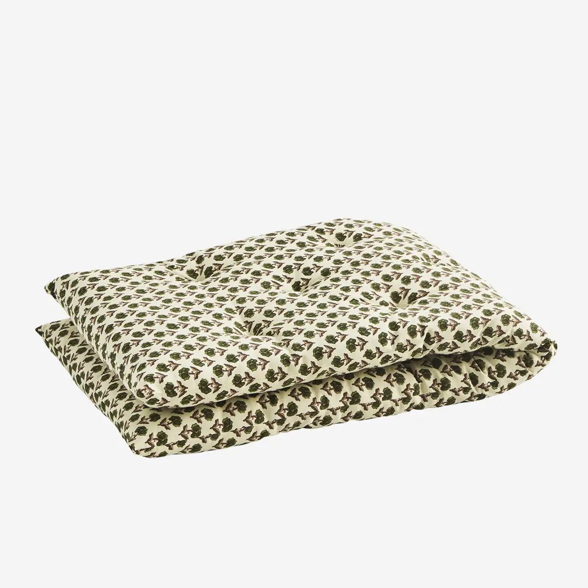 Printed cotton mattress trea