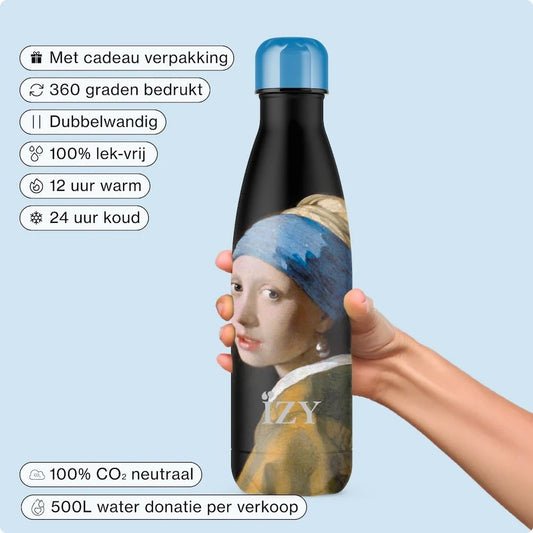 Izy girl with a pearl Earring Vermeer 500ml