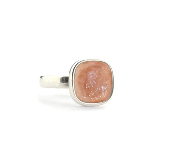 Qoss lena ring 20 xxl zilver