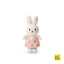 Miffy/ Nijntje handmade and her pastel pink tulip dress