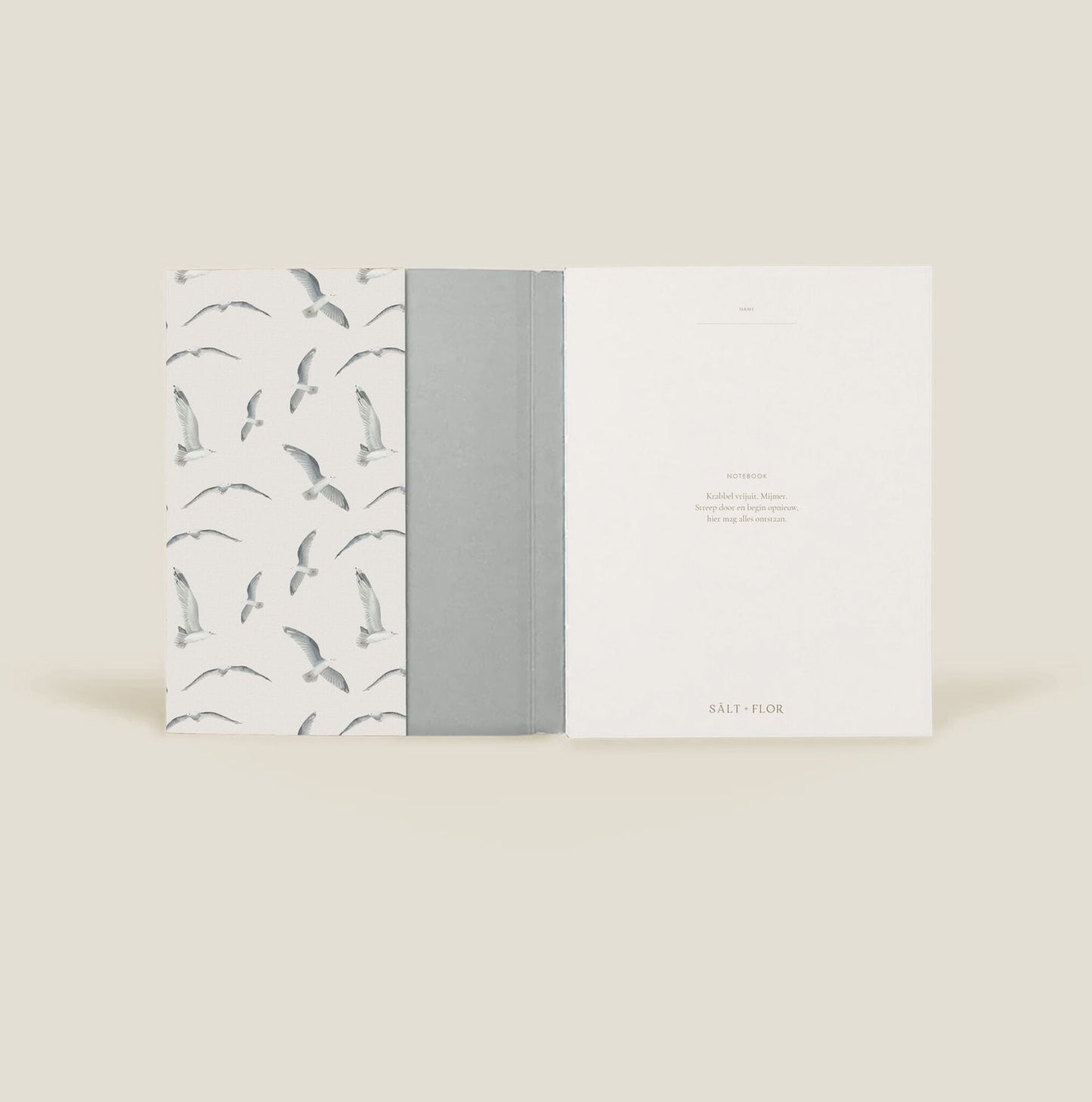 Salt + Flor Notebook meeuwen