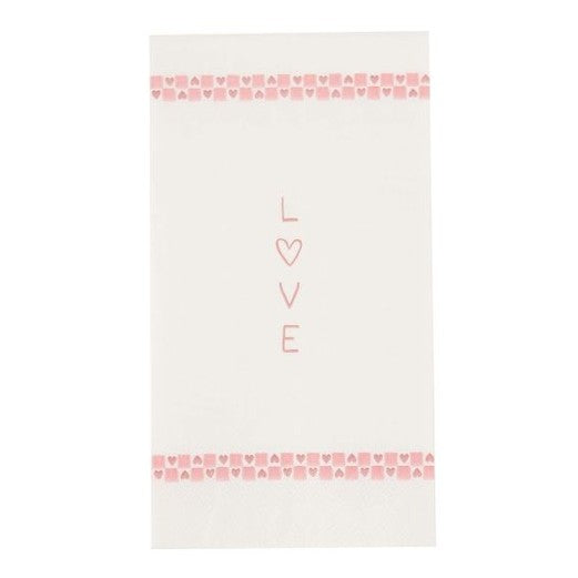 Zusss servetten rechthoek jij bent geweldig/love