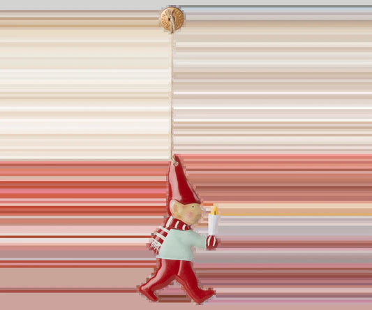 Maileg metal ornament pixy candle light