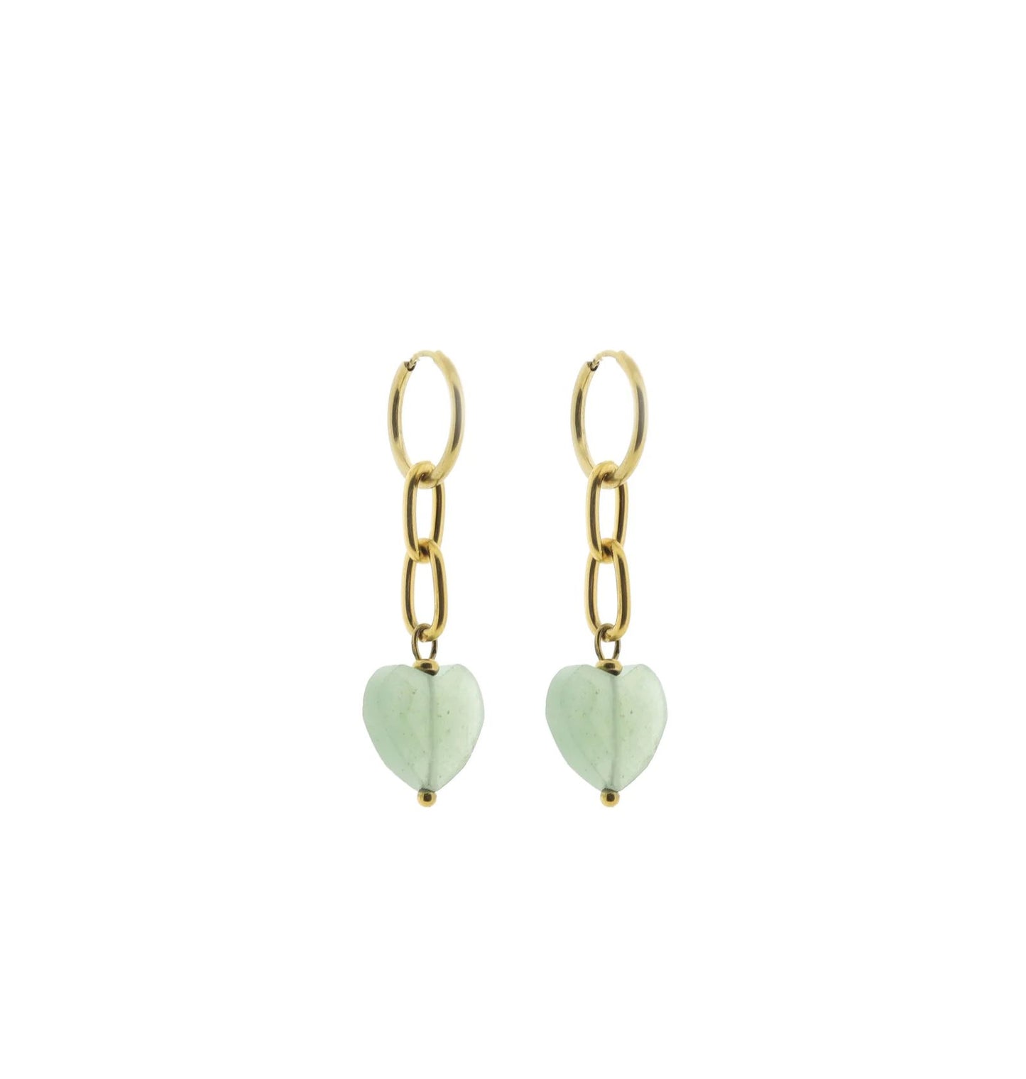 Solid gold earring beloved