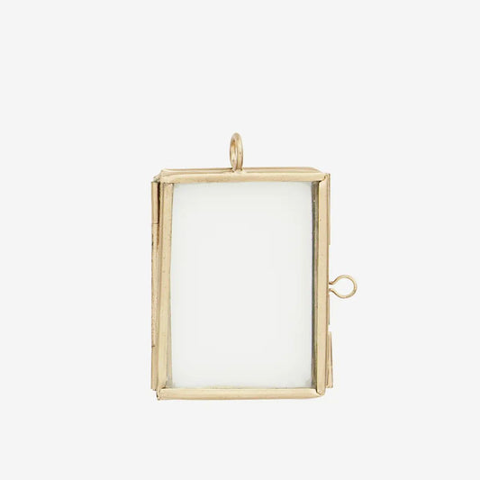 Madam Stoltz hanging photo frame Gold