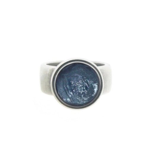 Juul ring 19 XL zilver