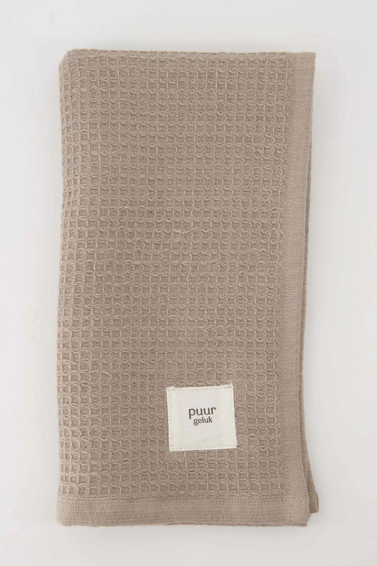 Zusss gastendoekje puur geluk zand