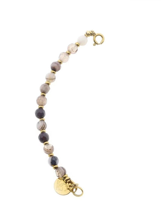Solid Gold connector necklace 4 mm