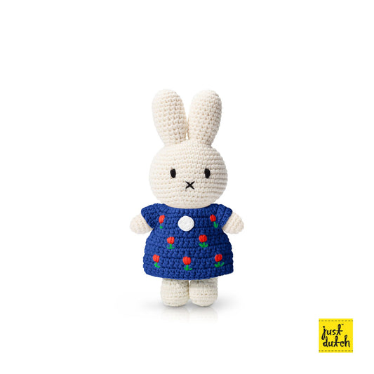 Miffy/ Nijntje handmade and her blue tulip dress