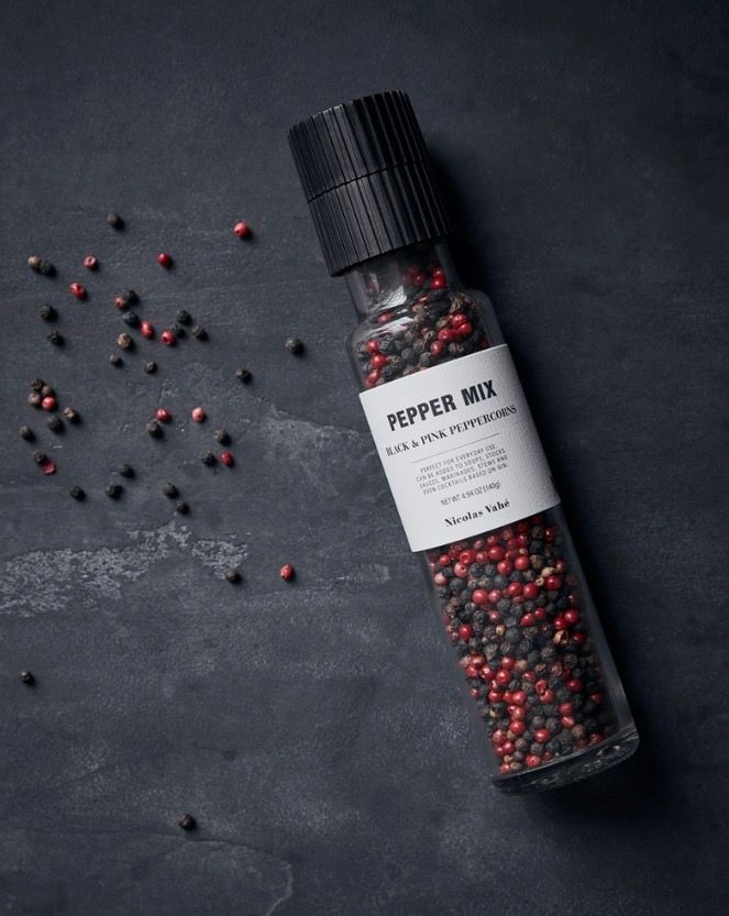 Nicolas Vahé PEPPER, BLACK & PINK MIX, 140 gram