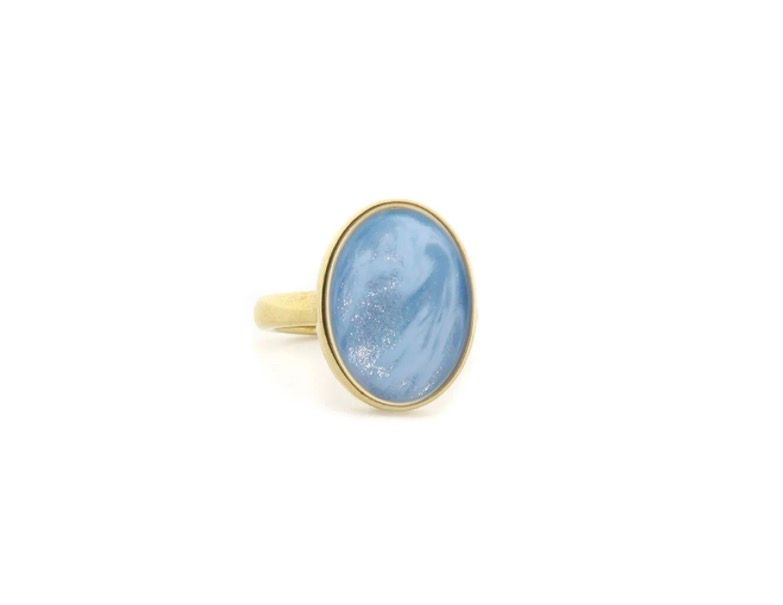 Qoss Diede ring 18 L goud