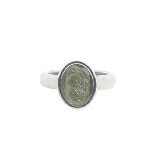 Door ring 20 XXL zilver