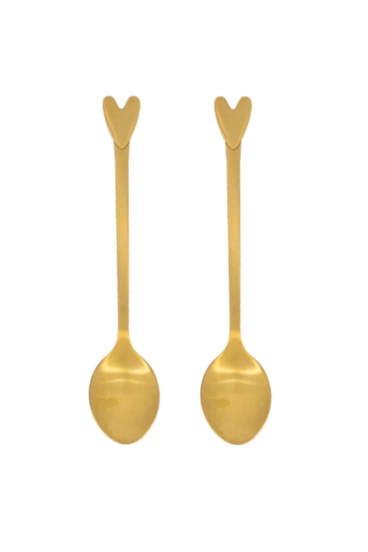 Zusss set van 2 lepeltjes hartje