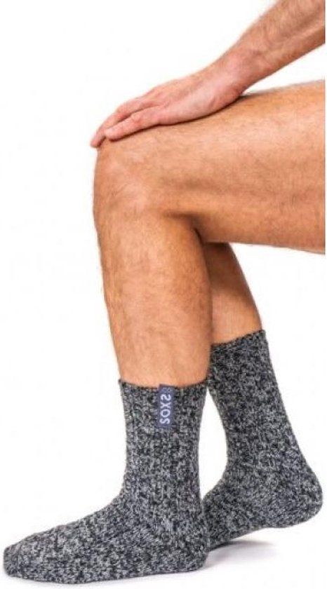 Sox3845 soxs originals medium donkergrijze wol night sky 42-46