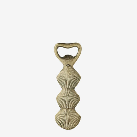 Madam stoltz seashell bottle opener shelf