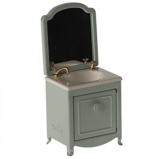 Maileg sink dresser mint mouse