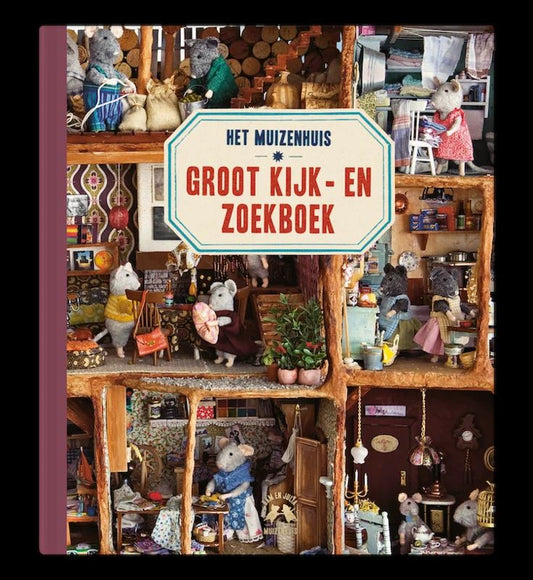Het muizenhuis groot kijk en zoekboek