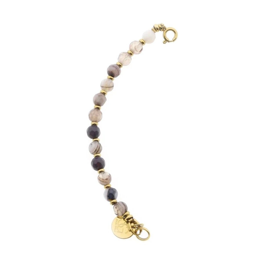 Solid Gold connector bracelet 4mm