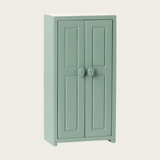 Maileg closet mouse soft blue