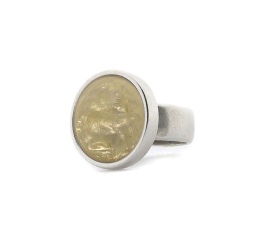 Franka ring 18 L zilver