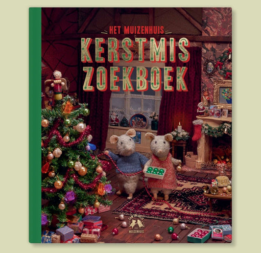 Het muizenhuis kerstmis zoekboek