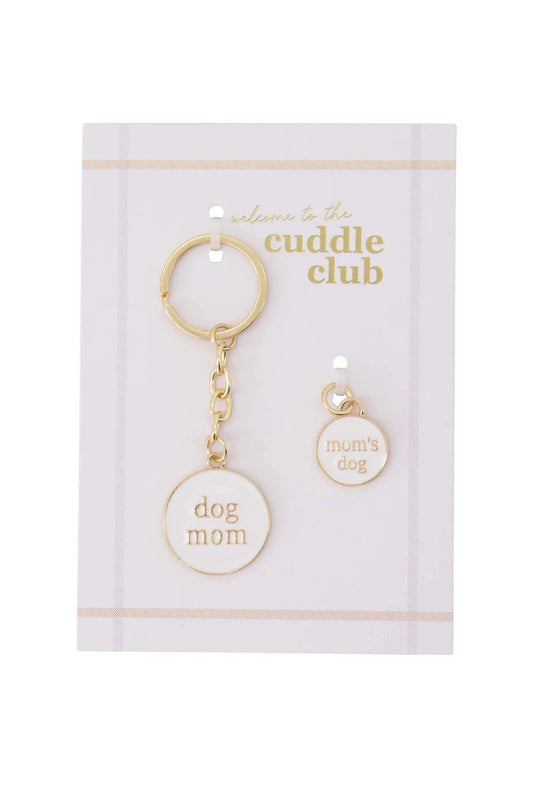 Ansichtkaart Sleutelhanger/Penning Dog Mom