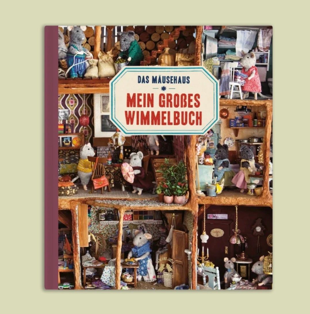 Het muizenhuis Mein großes Wimmelbuch das Mäusehaus DE