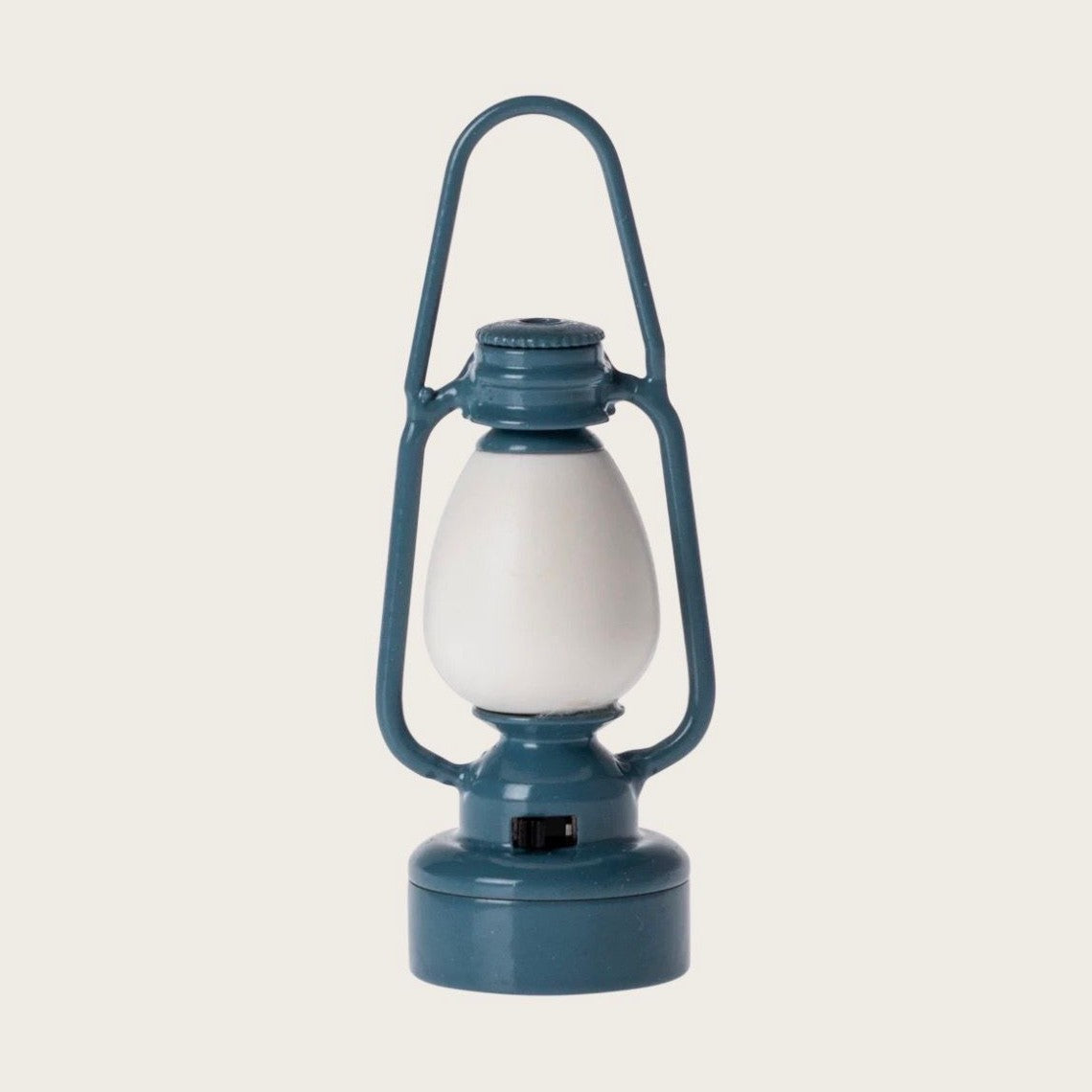 maileg Vintage lantern mouse blue