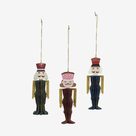 Madam stoltz hanging paper nutcrackers