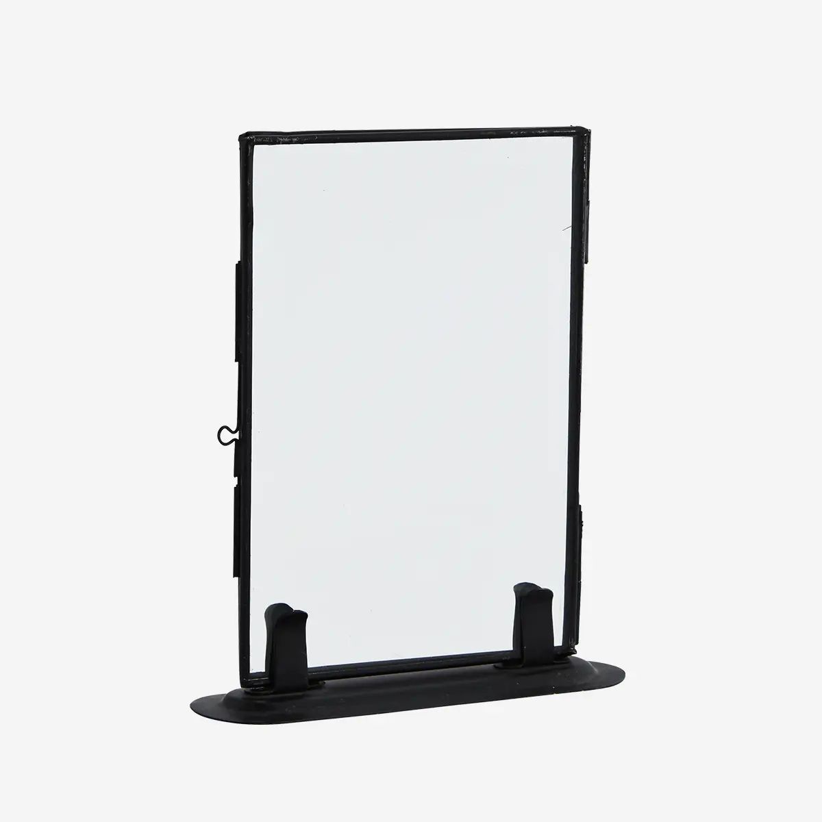 Madam stoltz standing photo frame black 10x15