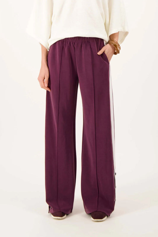 Zusss Wideleg jogger broek met zijbies