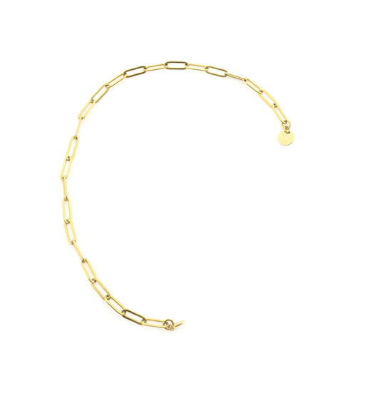 Solid Gold base necklace Vala