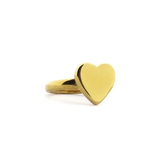 Qoss nadia hart ring goud