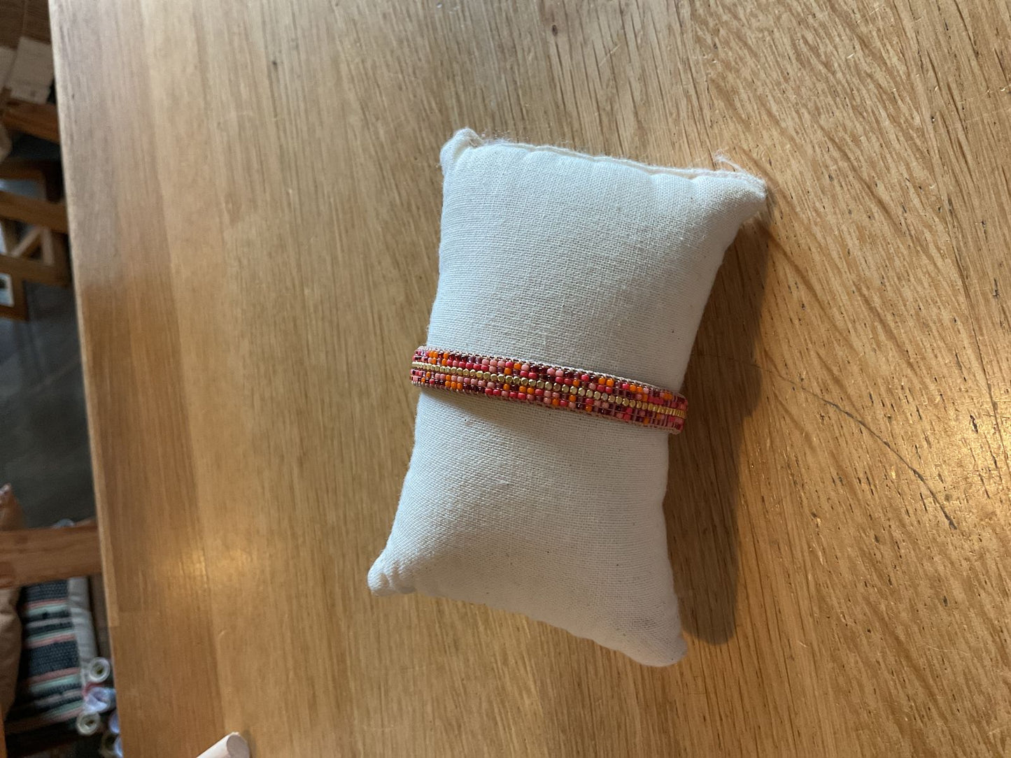 Ibu bracelet the stripe mix orange