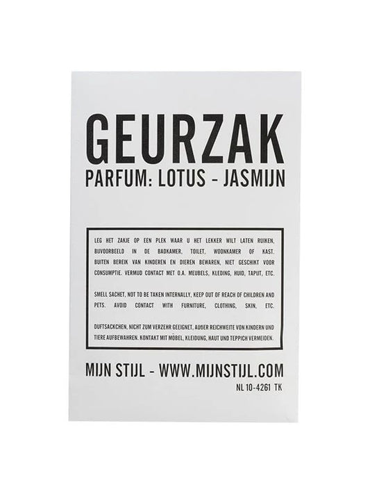 Mijn stijl Geurzak Lotus Jasmijn
