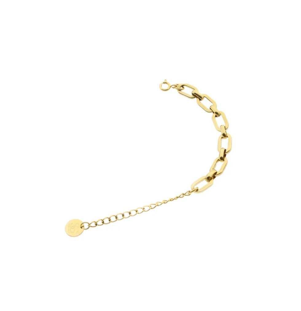 Solid gold base bracelet melin