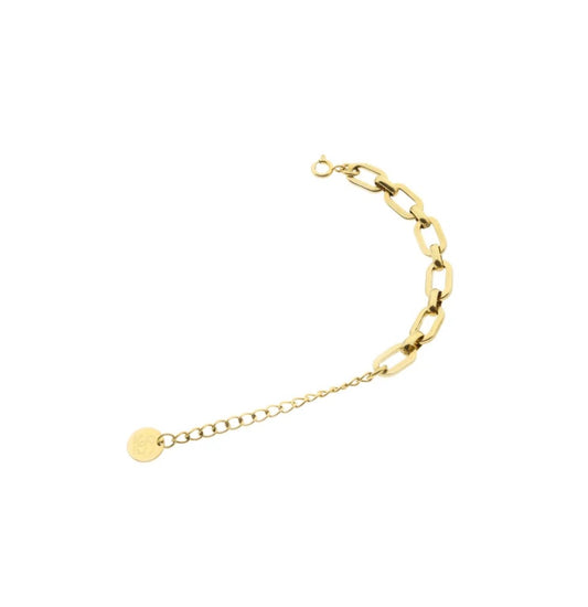 Solid gold base bracelet melin