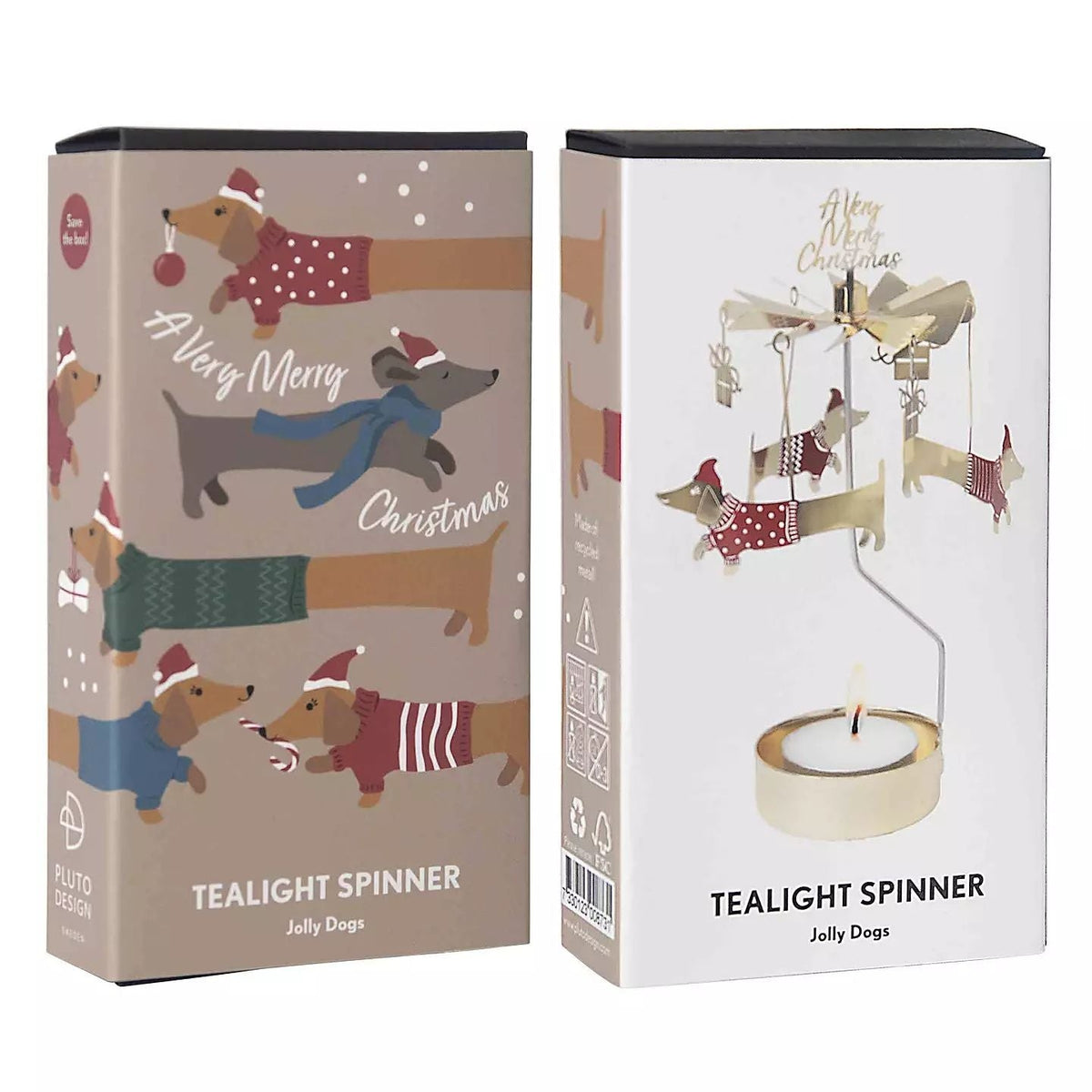 Pluto theelicht spinner jolly dogs