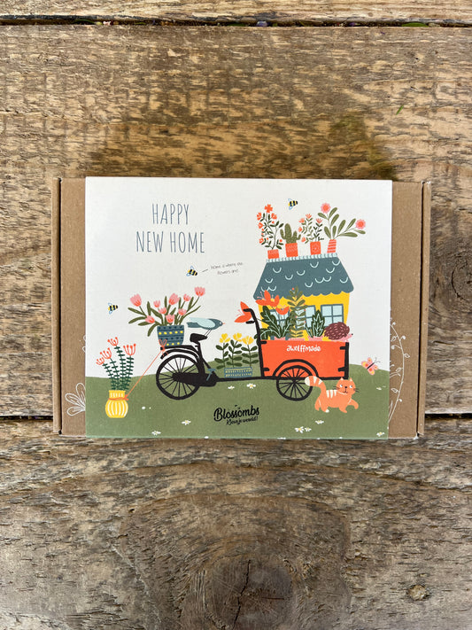 Gift box small Happy New Home blossombs