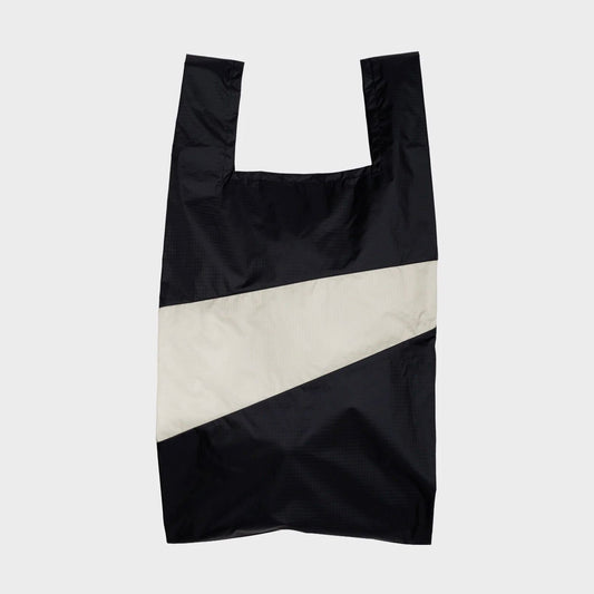 Susan Bijl the new shopping bag Black & Cloud LARGE