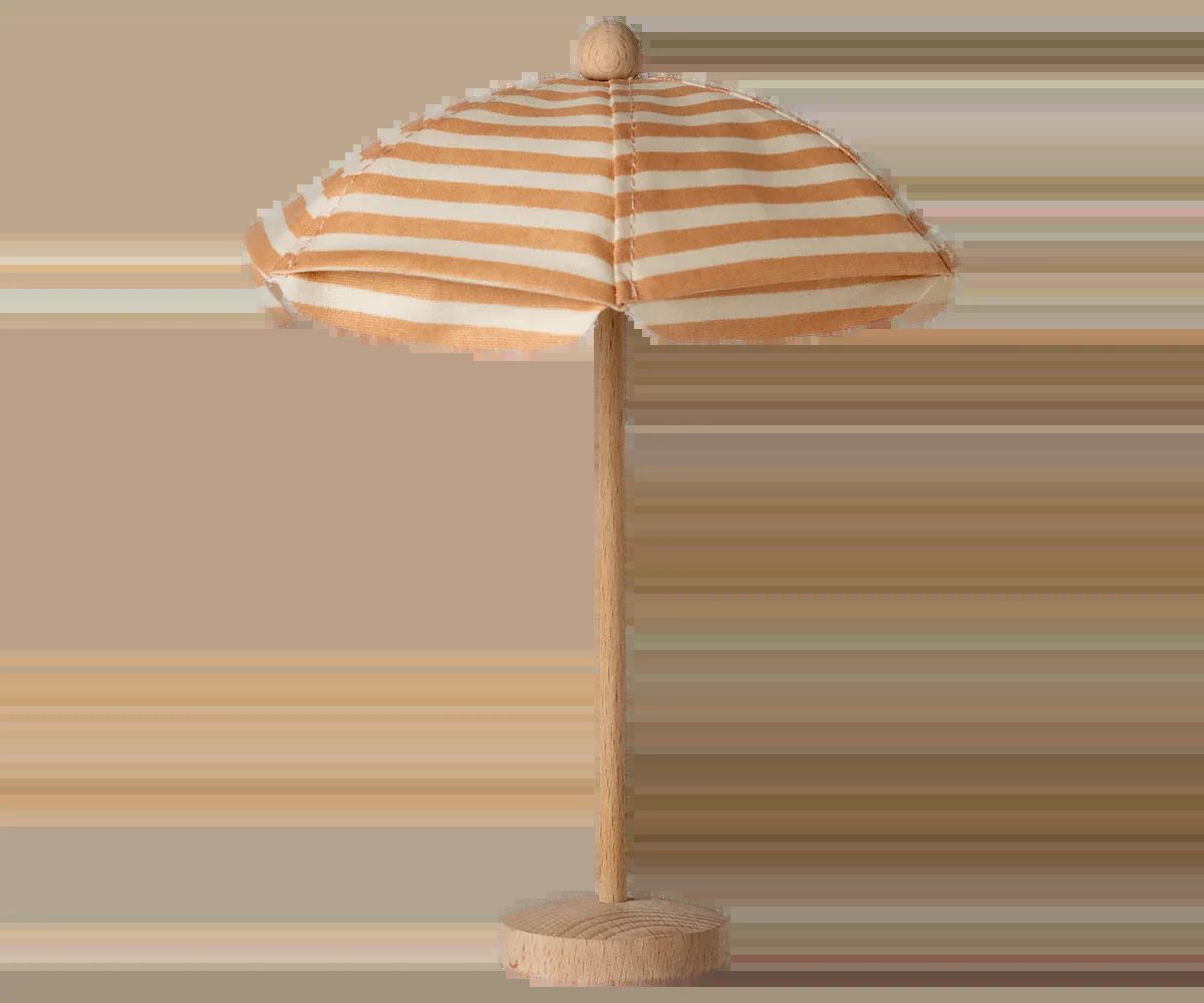 Maileg Beach umbrella mouse soft coral