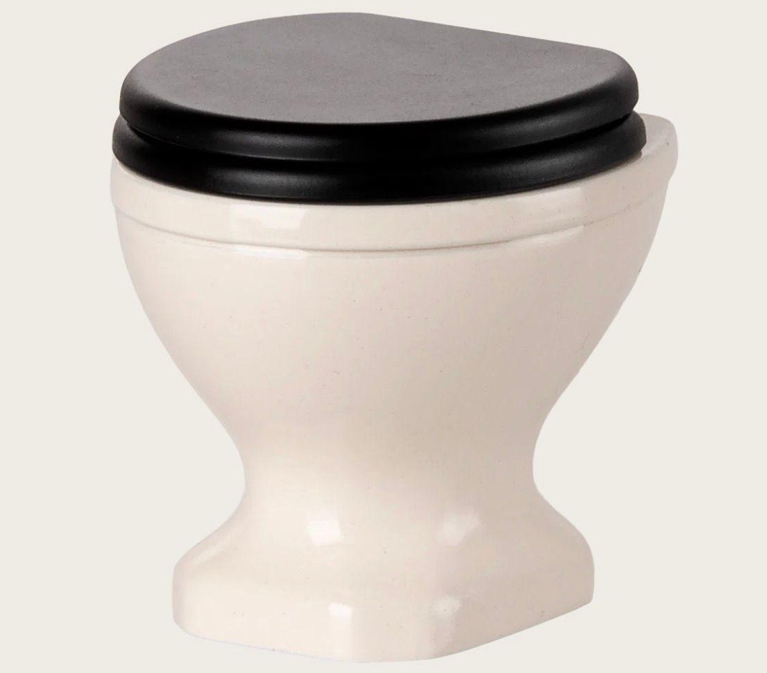 Maileg Water Closet, Mouse - Off white