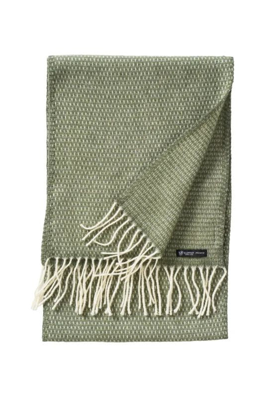 Klippan scarf hugo dusty green merino