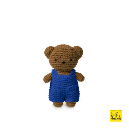 Boris handmade and his blue overall