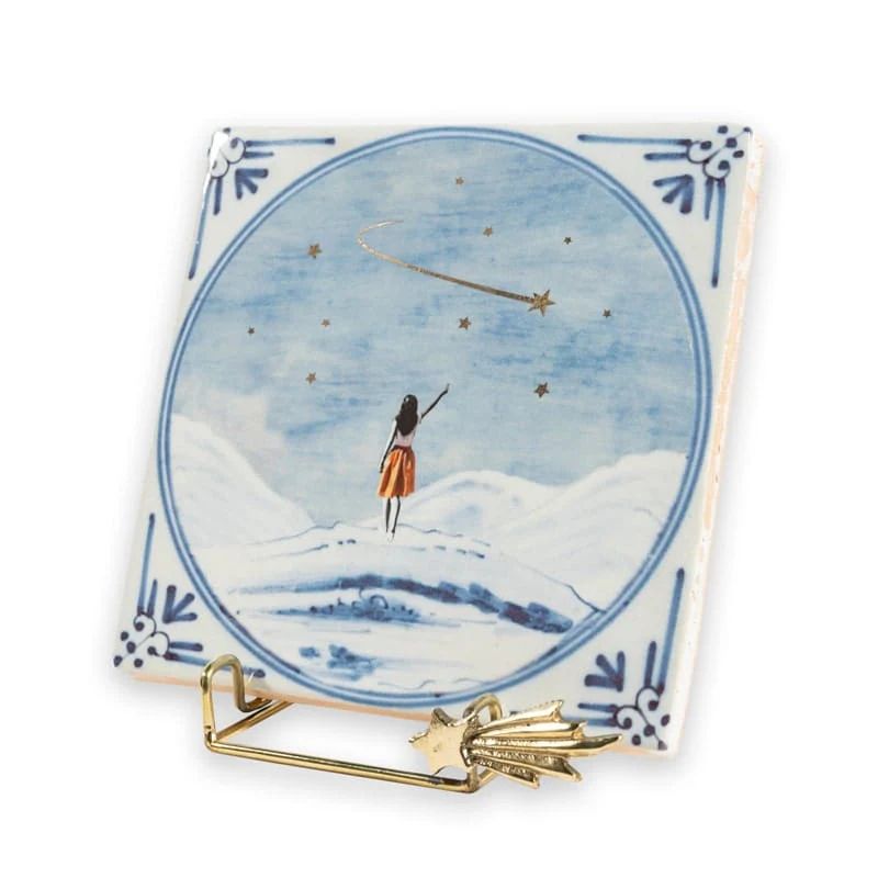 Storytiles golden holdie shooting star