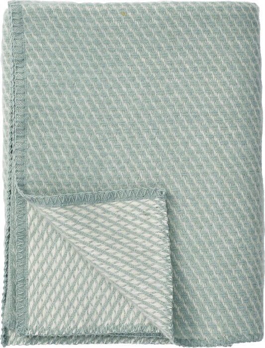 Klippan wiegdeken duck egg blue