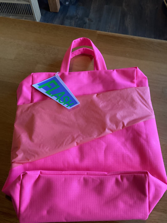 The New Backpack Fluo Pink & Coral One Size