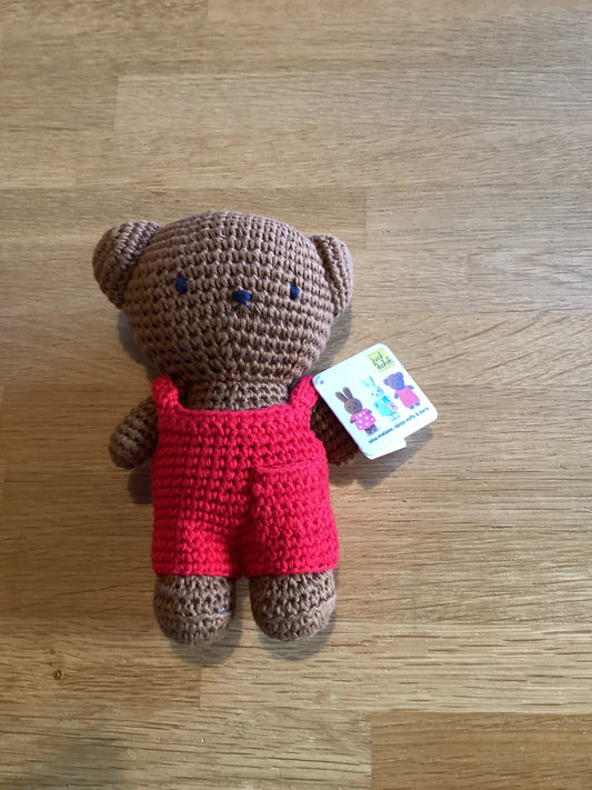 Boris handmade and his red overall