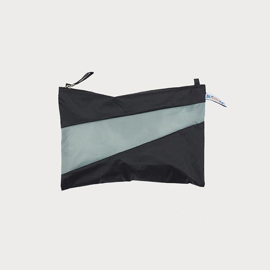 Susan Bijl the new pouch Black & Grey medium