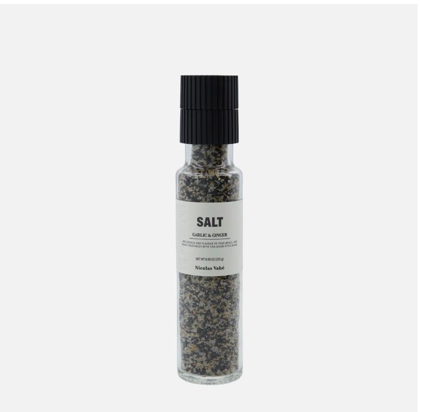 Nicolas Vahé salt garlic & ginger